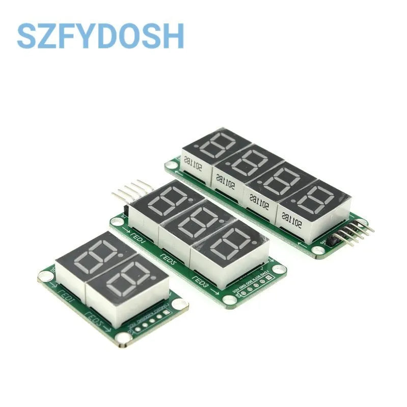 Static drive 2 3 4 segment Digital Tube LED Display Module 2 Digital 74HC595 tube 100% new original