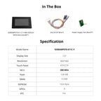 NEXTION 7.0'' Intelligent Resistive/Capacitive LCD Touch Display NX8048P070-011C/R-Y Multifunction HMI Module With Enclosure