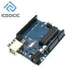 For Arduino UNO R3 Dev Board with USB Cable, ATmega328P ATmega16U2 Microcontroller Module