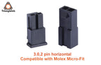 Trianglelab Molex 3.0mm Plug-in Male Female Aerial Mating Connector 43025 Plug+43020 Female Shell + Terminal 3D Printer