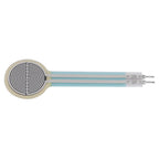 FSR402 Resistive Thin Film Pressure Sensor Compatible With Long Tail Sensing Range Of 0g-10kg Sensing Area 1.27cm / 0.5"