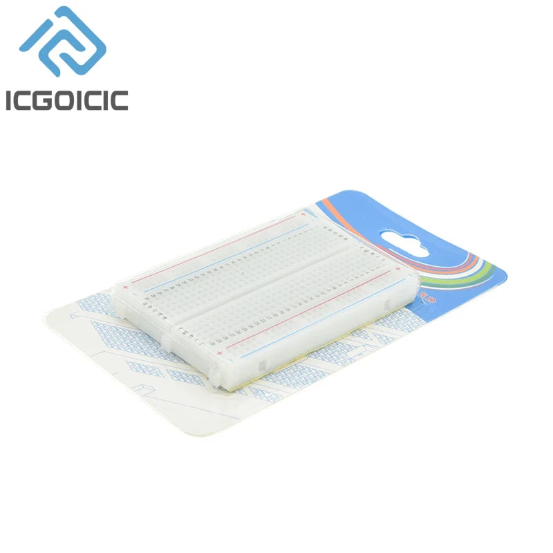 1-10pcs 400 Tie Points Solderless PCB Breadboard Mini Universal Test Protoboard DIY Bread Board for Bus Test Circuit Board