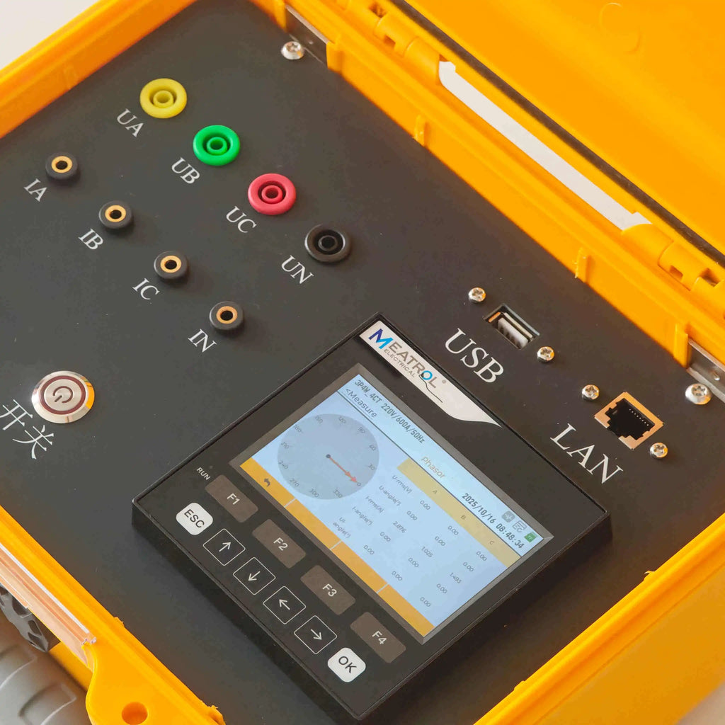 MQ41 Power Quality Analyzer Large Current Rogowski Coil Power Meter Energy Consumption Power Harmonic Waveform Recording