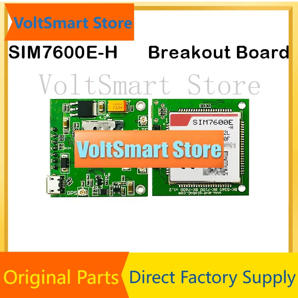 VoltSSIM7600E-H LTE Cat4 Module Breakout Board Low Cost SIM7600E Core Board LTE-FDD B1 B3 B7 B8 B20