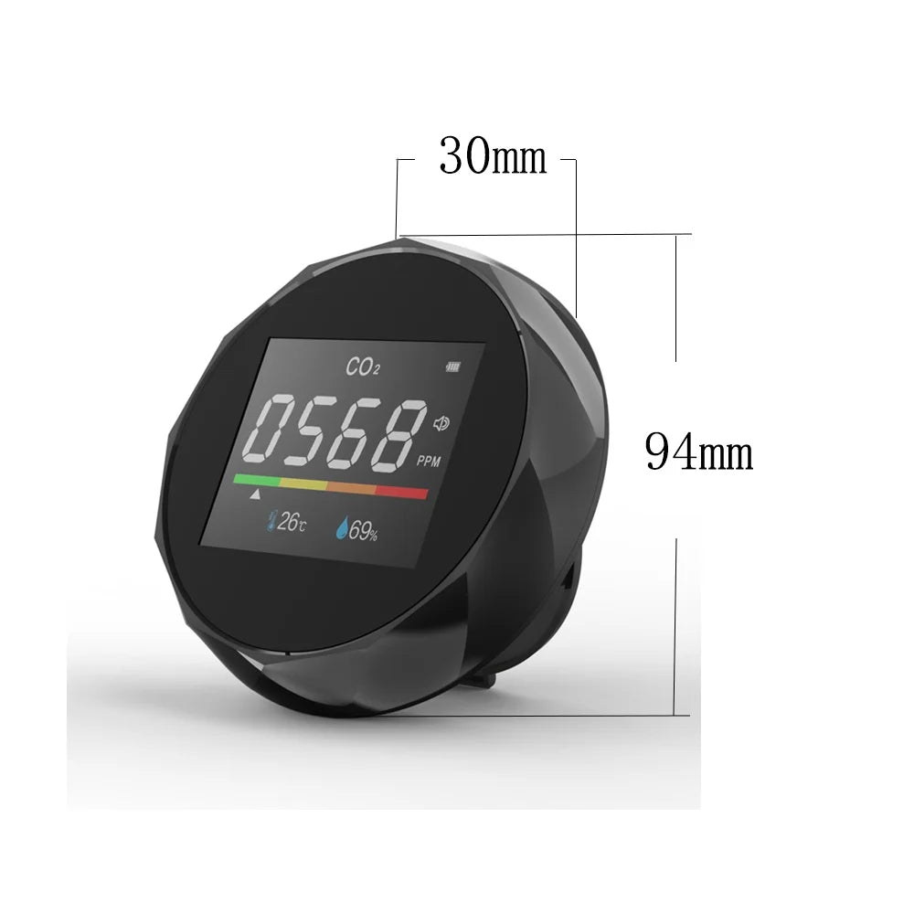 2C06, CO2 (NDIR) infrared high-precision sensor air quality detector, temperature and humidity detector