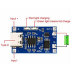 TP4056 1A Lithium Battery Charging Board Module TYPE-C USB Interface Output Charging Protection 2-in-1 With XH2.54 Terminal