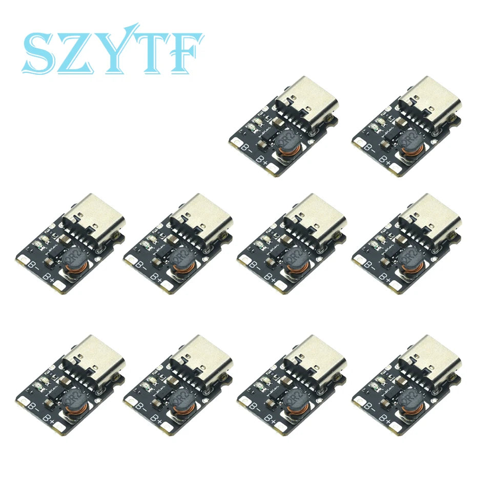 1-10pcs USB TP4057/56 1A Lithium Battery Charging Protection Board Module Micro Type-C Polymer Battery Over Temperature