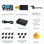 BIQU Panda Sense Pro 8-in-1 Air Quality Sensor PM2.5 CO2 HCHO TVOC 3.5" Screen WiFi MQTT Moonraker Klipper Home Assistant Smart