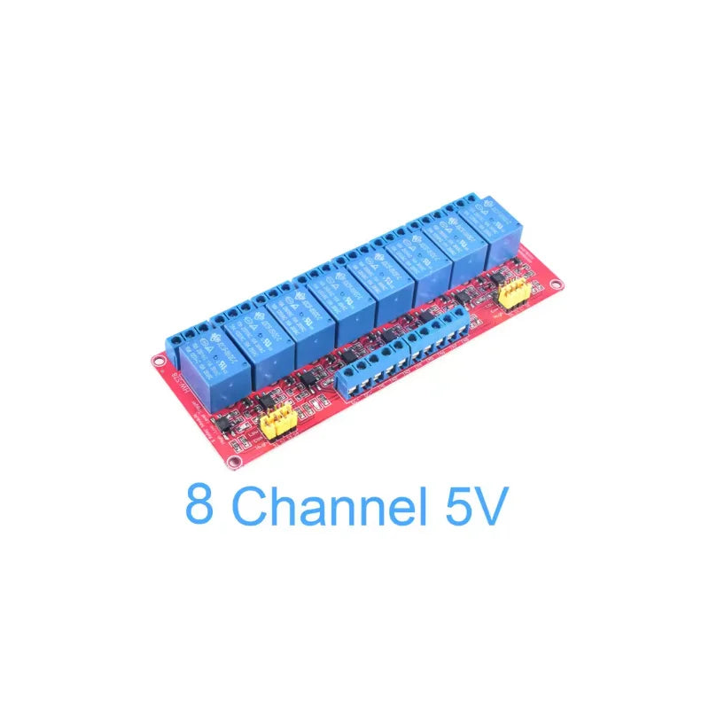 High/Low Level Trigger Relay Module 1/2/4/8 Channel 5V12V24V Home Intelligent Control Module With Optocoupler Isolation Output