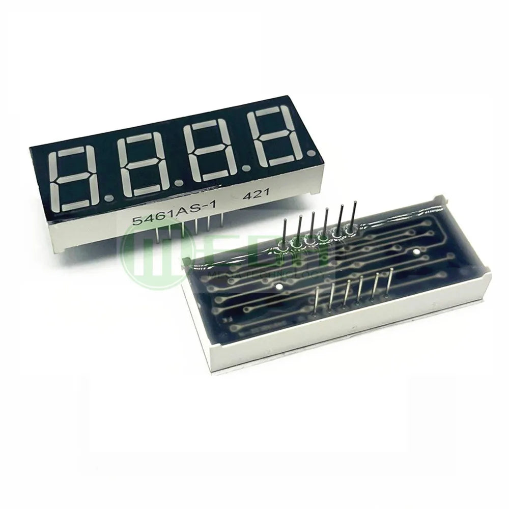 10 PCS  4 Digit 0.56" RED 7 SEGMENT LED DISPLAY COMMON CATHODE