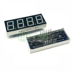 10 PCS  4 Digit 0.56" RED 7 SEGMENT LED DISPLAY COMMON CATHODE