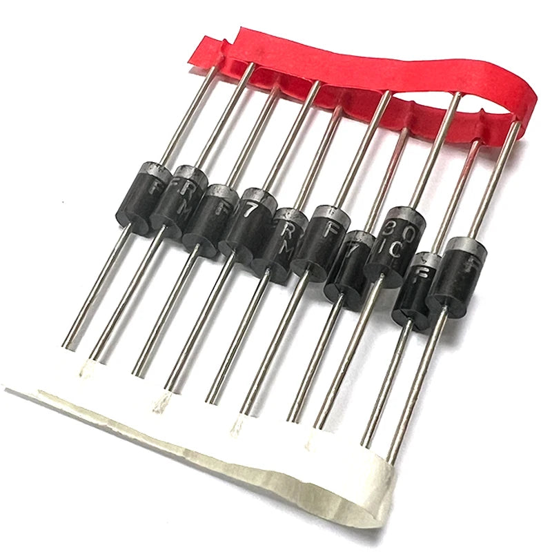 10pcs FR307 Fast Recovery Diode FR305 FR309 3A/1000V Rectifier Tube In-line Package DO-201AD FR302 FR303 FR304