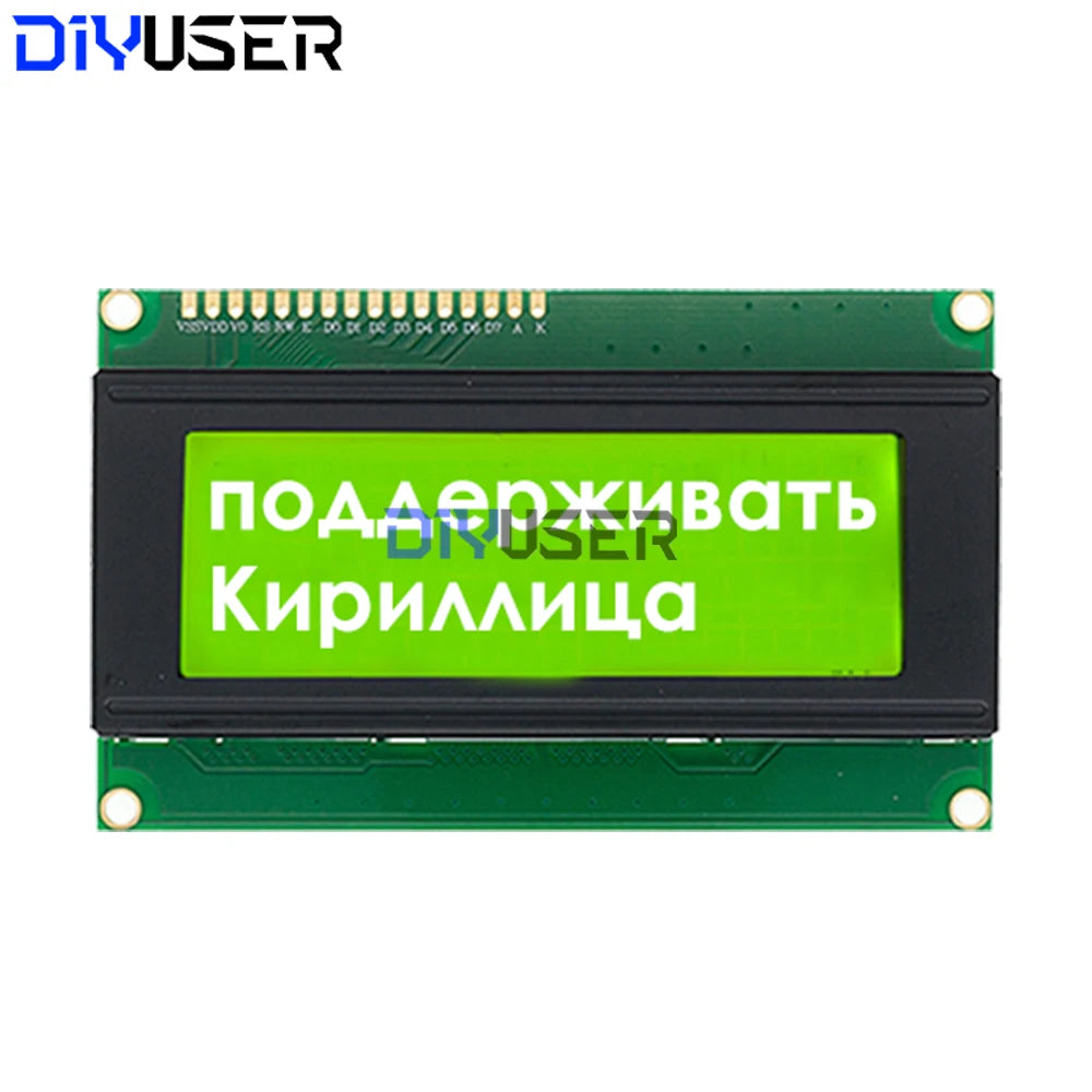 LCD2004 20x4 Character LCD Display I2C Interface Blue/green Backlight , STM32, Raspberry Pi, Save Digital I/O Pins