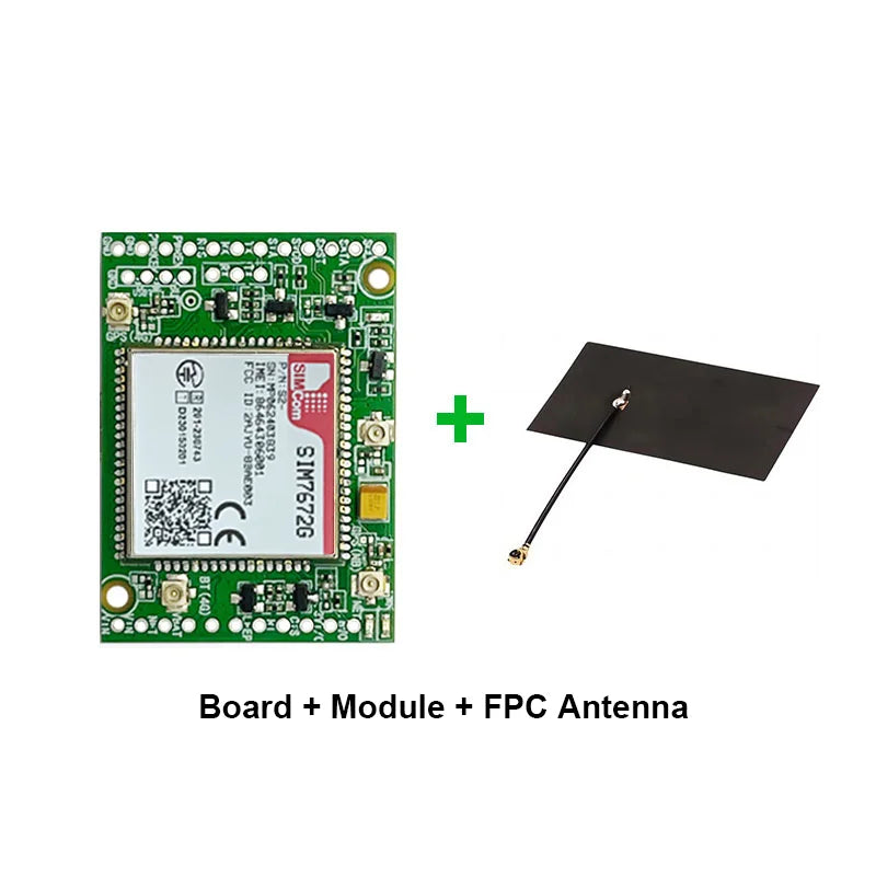 SIMcom 4G LTE CAT1 Module Support GNSS Core Board Breakout Kit With Antenna SIM7670E SIM7670G SIM7670NA SIM7672E SIM7672G