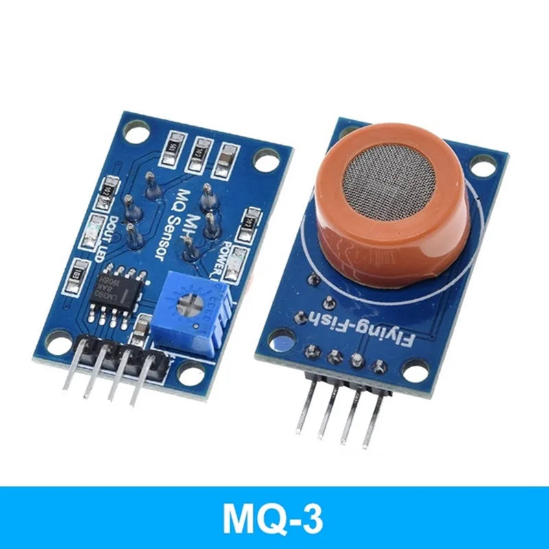 DIY MQ-2 MQ-3 MQ-4 MQ-5 MQ-6 MQ-7 MQ-8 MQ-9 MQ-135 Detection Smoke Methane Liquefied Gas Sensor Module For Arduino Starter