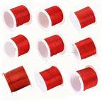 1-3Roll 50g Red Polyurethane Enameled Coppers Wire Varnished Diameter 0.1mm To 1mm For Transformer Wire Jumper 650meters-7meters