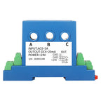 3 Phase AC Current Sensor 4-20mA 0-10V RS485 AC Current Transducer 0-10A 0-25A 0-35A AC Current Sensor Transmitter
