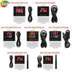 AC 110V 220V DTC2201 DTC1201 Temperature Controller Thermostat DS18B20 NTC Sensor APP Control For Smart Home