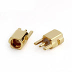 DIY MMCX Connector Shure Beryllium Copper Earphone Pin MMCX Female Plug Audio Jack Adapter For SE535 SE425 SE315 SE215 Headphone