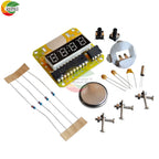 Brand New Transparent 4 Digit LED Watch Electronic Clock DIY Kit Smart Electronic Microcontroller LED Watch Electronic Clock Kit
