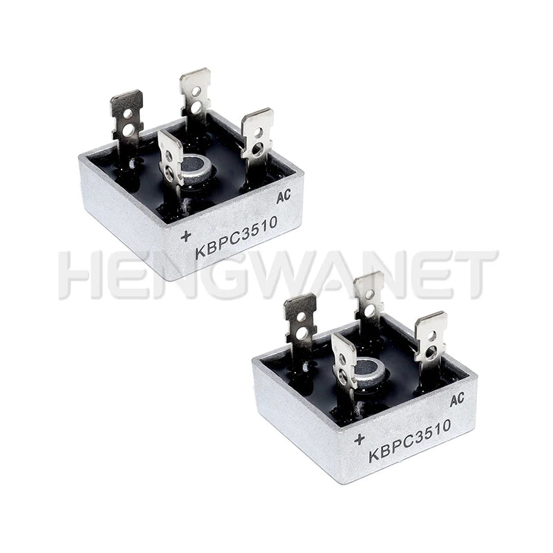 5PCS Diode Bridge Rectifier KBPC5010 KBPC1010 KBPC1510 KBPC2510 KBPC3510 Rectifiers 10A 15A 25A 35A 50A