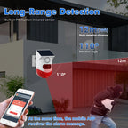 Outdoor Solar PIR Infrared Alarm Smart WiFi Siren Waterproof Wireless 433MHz Burglar Strobe Sensor Multiple Versions Available