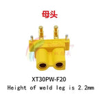 Amass XT30PW Female Or Male PCB Board Plug Banana XT30 Connector XT30PW-M or XT30PW-F or XT30U-F