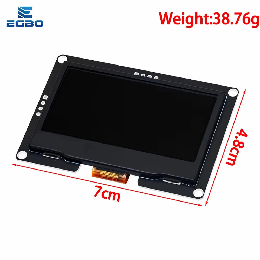 ‌2.42 Inch SSD1309 OLED Display Module 128x64 HD Screen - SPI/I2C Dual Interface 7-Pin Compatible with for Arduino UNO R3