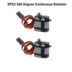 Micro 8.4V 0.06S 11KG Digital Servo Motor Mini Full Metal Coreless Programmable Servos 180/270/360 Degree High Torque for RC Car