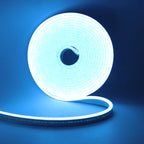 12V 24V LED Neon Light Strip Waterproof Neon Sign 6X12mm Silicone Rope Lights Flexible Lamp Decoration with DC Plug/2pin Wire