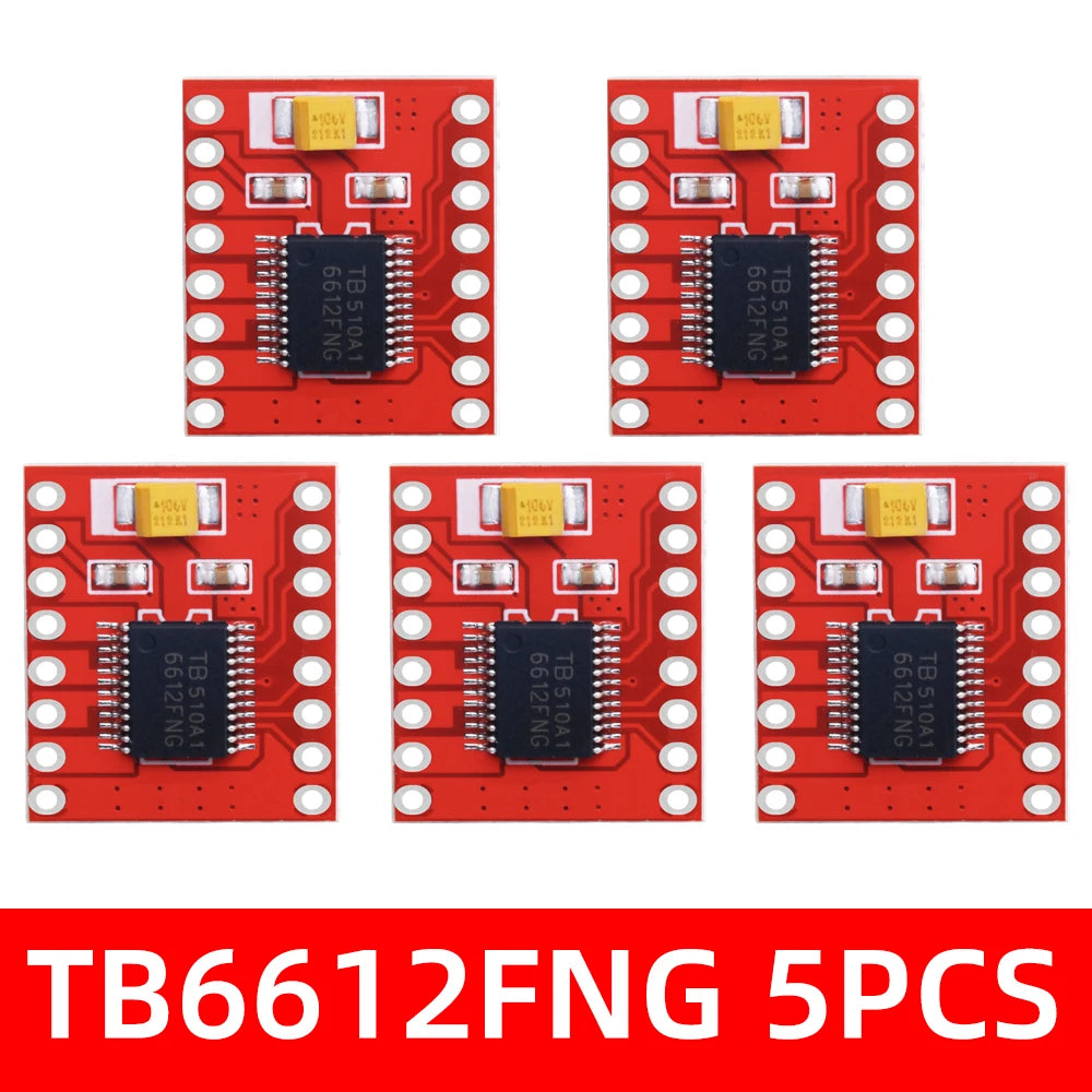 TB6612/DRV8833 Dual Motor Driver 1A TB6612FNG for Arduino Microcontroller Better than L298N