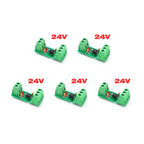 1 Channel Way Optocoupler Isolation Module PC817 3V-5V 12V 24V Photoelectric Isolator Rail Holder PLC Drive Motor Board