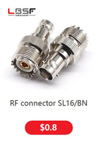 BNC to UHF head female to male UHF to BNC antenna adapter Q9 head to UHF male to female