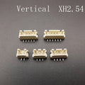 10Pcs ZH 1.5/PH 2.0/XH 2.54/SH 1.0/JST 1.25mm Male Pin Horizontal Vertical Socket Connector 2P/3P/4P/5P/6Pin For PCB Board JST