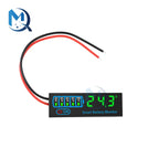 3-14S 1-7S 2-8S LED Battery Voltage Level Indicator Charge Acid/Lithium Universal 18650 Battery Charge Indicator Board DC 7-55V