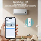 2026 New Tuya WiFi Humidity Temperature Sensor with External Probe Thermometer for Smart Home APP Monitoring for Refrigerator