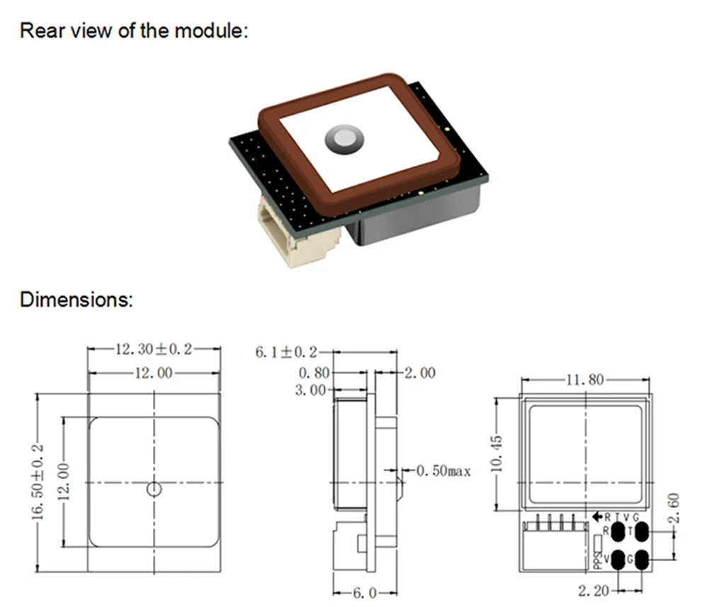 Beitian GPS Module BE-120 BE-122 M10 GNSS GPS Antenna Receiver with Flash for Flight Controller FPV UAV PX4 PIX32 RC Drone