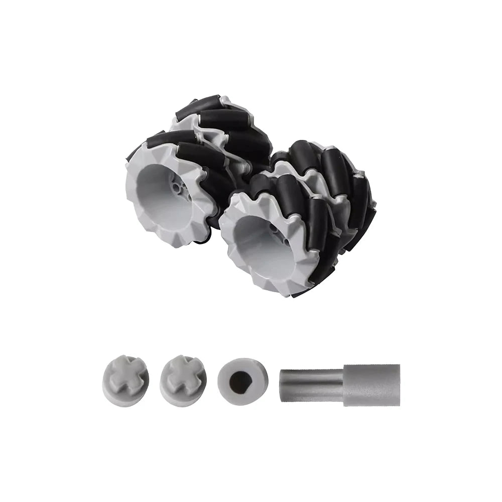 65mm Mecanum Wheel Omni-Directional Smart Car Robot DIY Building Blocks TT Motor Wheel Set of Four