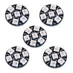 WS2812B 5050 RGB LED Ring 7 / 8 / 12 / 16 / 24 / 60 Bits Lamp Light with Integrated Drivers WS2812 for Arduino Raspberry Pi