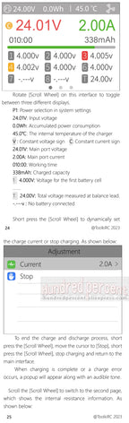 ToolkitRC M8P Intelligent Charger 1-8S 600W 20A Remote Control Car Aviation Model Aircraft Lithium Battery FPV Fast Charging