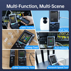FNIRSI LPM-10A Intelligent Cable Finder RJ45/RJ11 Line Tester LAN Cable Tester Port Flash Anti-interference Network Repair Tool