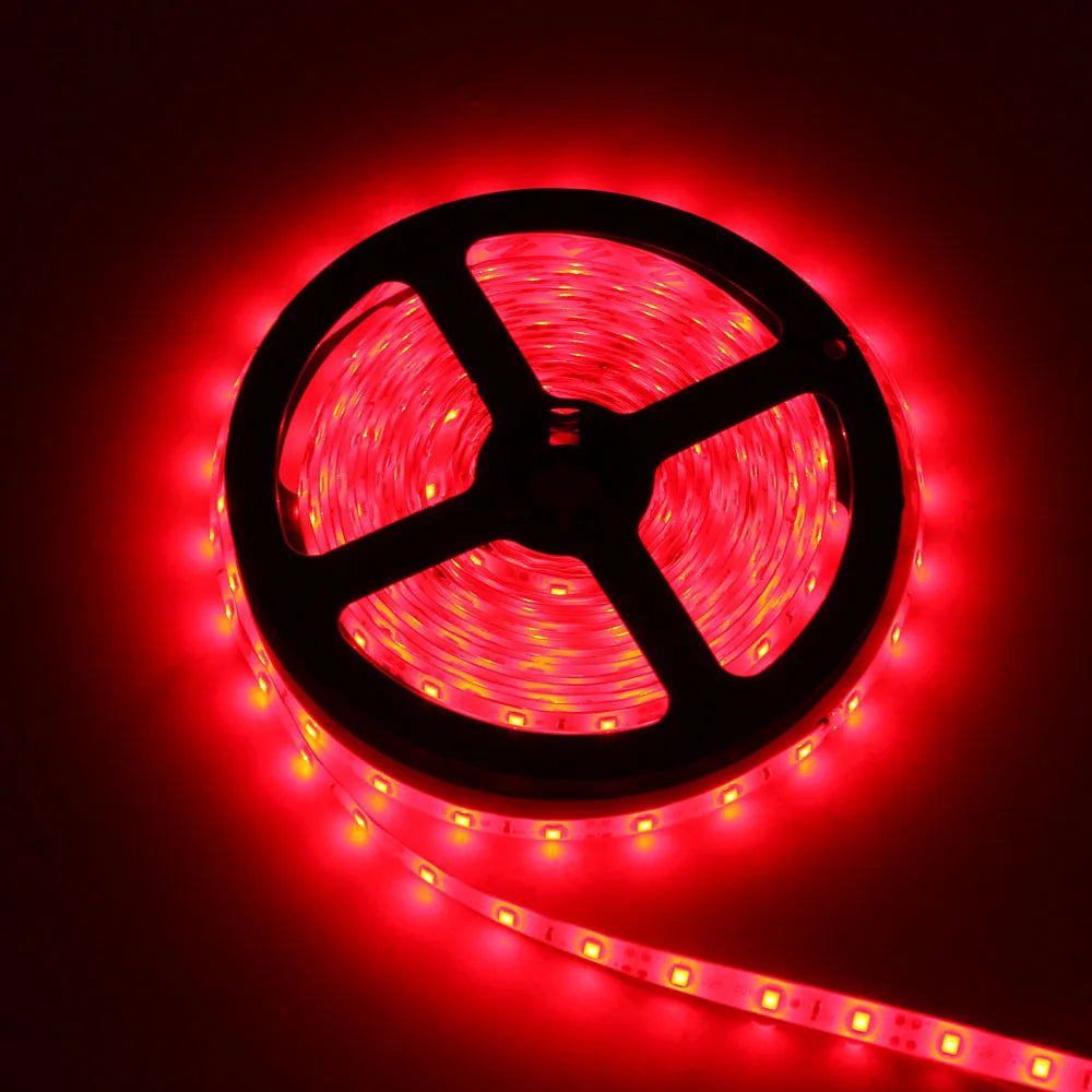 5m Waterproof 300LED 3528 2835 LED strip, 12V Flexible Lght 60 Or 120 Led/m LED Tape, RGB/White/Warm White/Blue/GreenRed/Yellow
