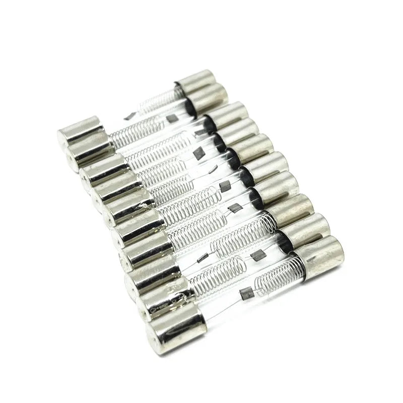 High-Pressure Fuse 5KV Special Microwave Oven Fuse 6X40MM 0.65A 0.7A 0.75A 0.8A 0.85A 0.9A 1A Glass Tube Fuse 5000V 700MA