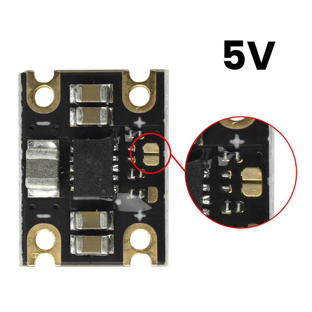 TPS63802 Lithium Battery Boost Buck Module DC 1.8-5.5V to 3.3V/5V Step Up Down Power Supply Module TPS63802 Boost Buck Converter