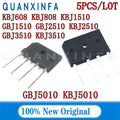 5PCS KBJ608 KBJ808 KBJ1510 GBJ1510 GBJ2510 KBJ2510 GBJ3510 KBJ3510 GBJ5010 KBJ5010 6A/8A/15A/25A/35A/50A Rectifier bridge