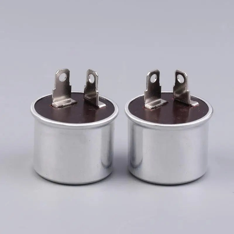 2/5Pcs Cars Motorcycle Accessories 2 Pin Flasher Units Relay 12V 40A For Fixing Flashing Turn Signal & LED Blinking Issues