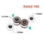 1/3/5 Pair Circular Shape Magnetic Pogo Pin Connector 1 2 3 4 5 Pole Male Female Probe DC Power Charging Round Profile