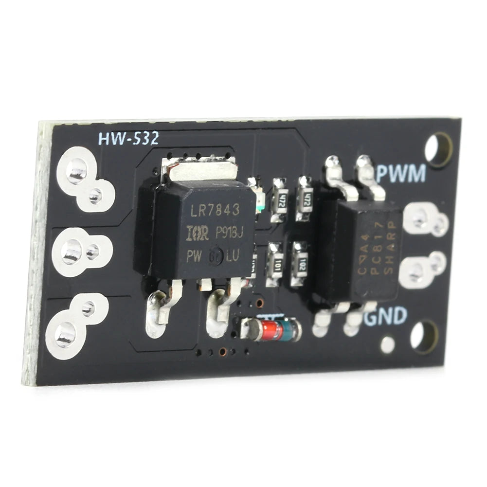 1-10pcs LR7843 Isolated MOSFET MOS Tube FET Module Replacement Relay Board DC5-30V 161A HW-532B FET Module for Arduino