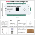 Motion Sensor Stair LED Controller 12V 24V Stair Step LED Strip Light Side Pixel Strip Light 1-32 Steps Indoor Stairway Lighting