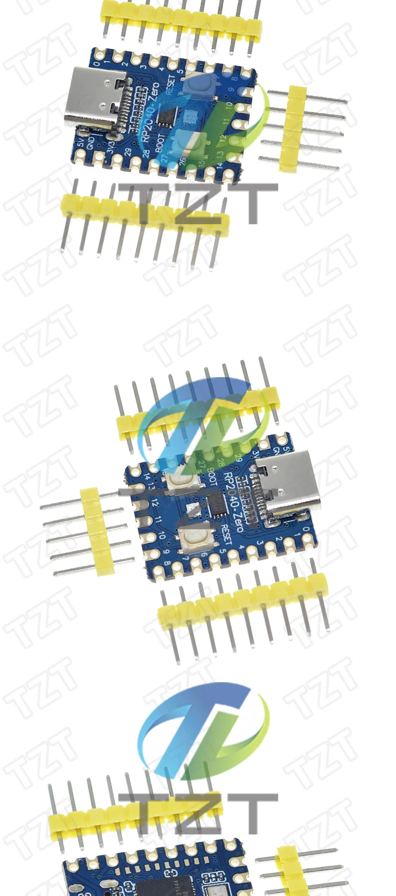 RP2040-Zero RP2040 For Raspberry Pi Microcontroller PICO Development Board Module Dual-core Cortex M0+ Processor 2MB Flash